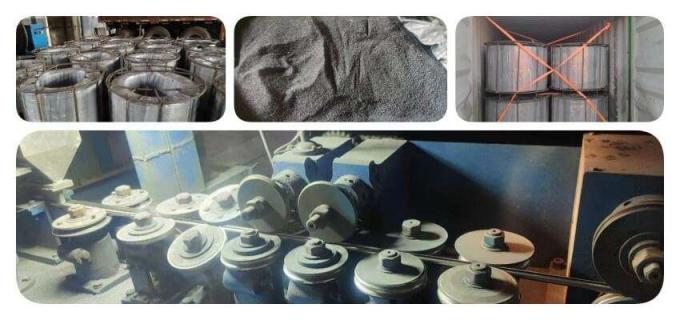 Mischmetall Kalzium-Kerndraht Legierung Casi-Kerndraht 1,3cm 2